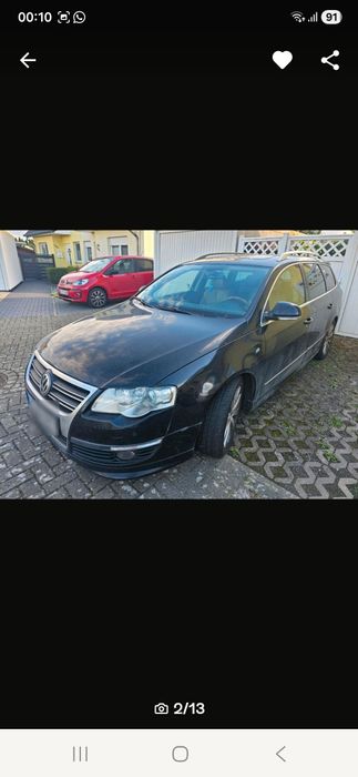 Interior piele  vw passat b6 volan mahon volan Stanga