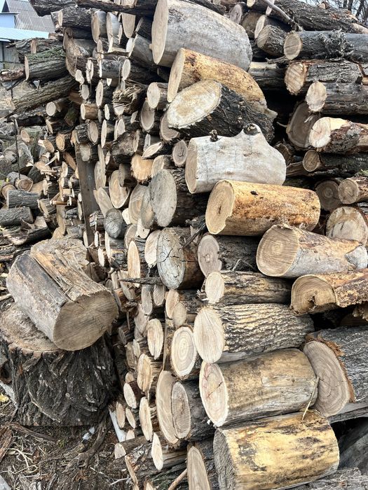 Дрова сухие чурками
