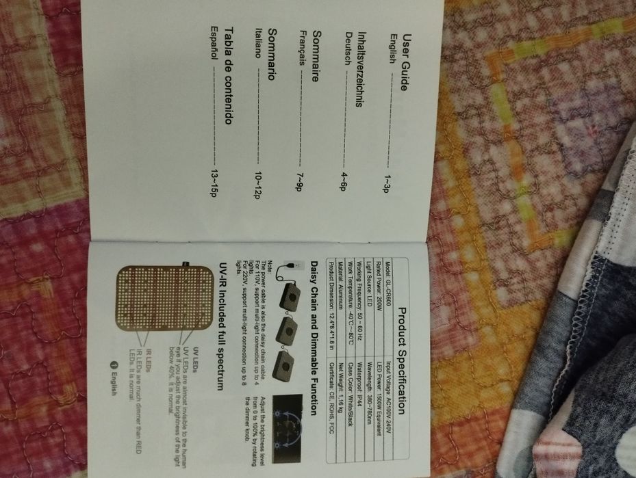 Продам Led Фитолампа 1500W