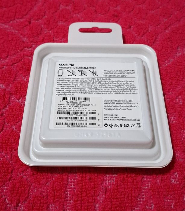 Samsung Быстрая бесплатная зарядное устройство для телефона