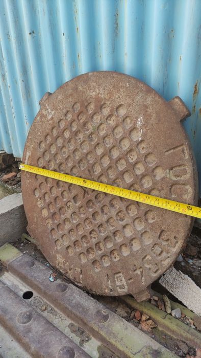 Люк колодезный, чугунный