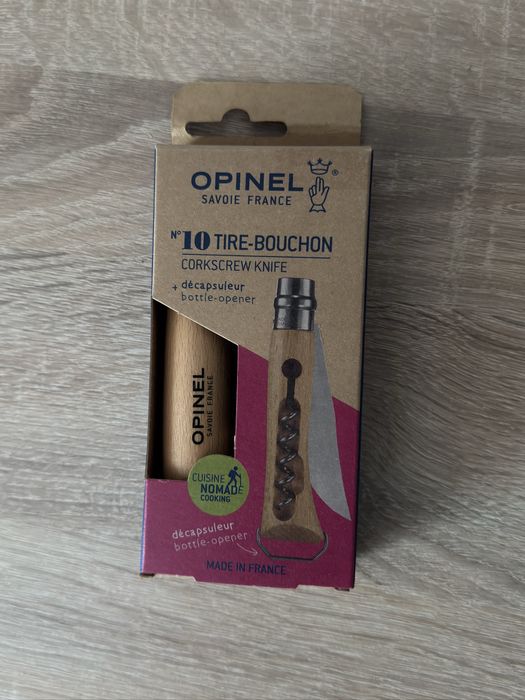 Opinel Nr.10 cu tirbuson