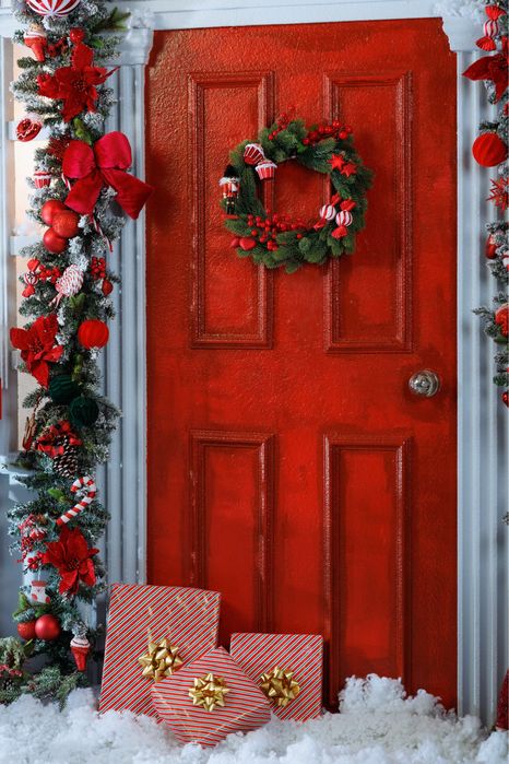 Коледна декорация –  фотокът