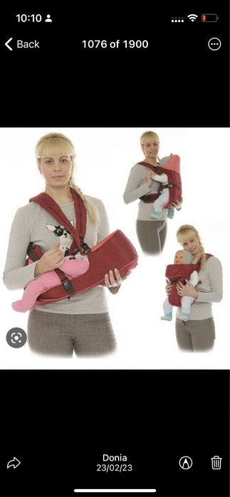 Кенгуру рюкзак 0+