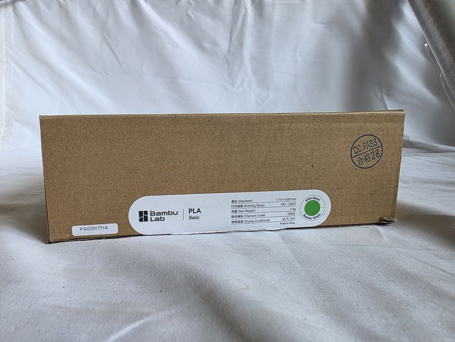Пластик Bambu Lab PLA Basic Bambu Green (зеленый)