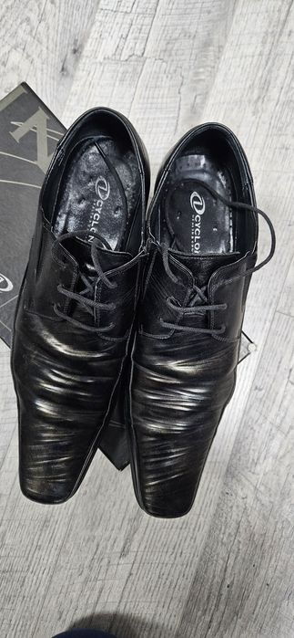 Pantofi Cyclone piele cumpărați din Franța(185€) acum 2 ani in stare b