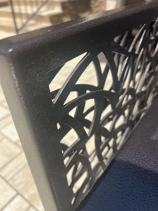 Set masa metal + scaune - exterior