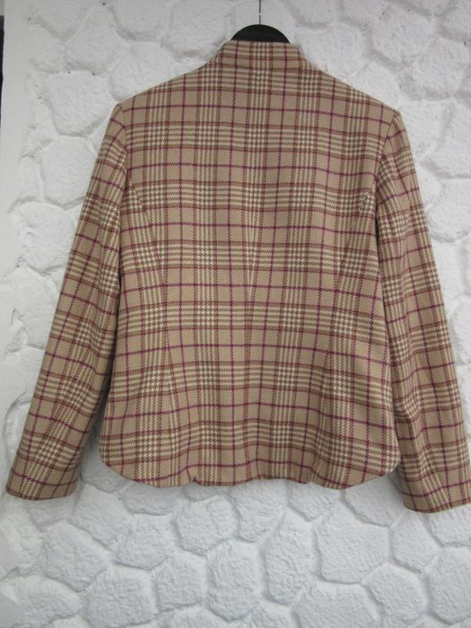 Sacou carouri crem fermoar OUI pantaloni maleta
