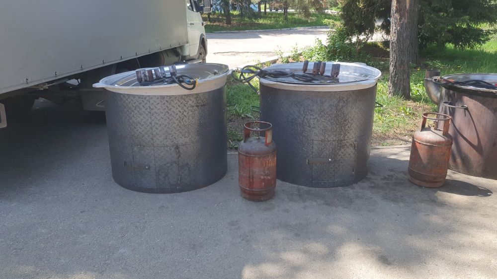 Аренда казан ошак титан