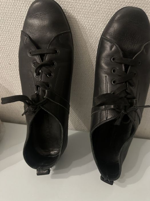 Ботинки кожанные