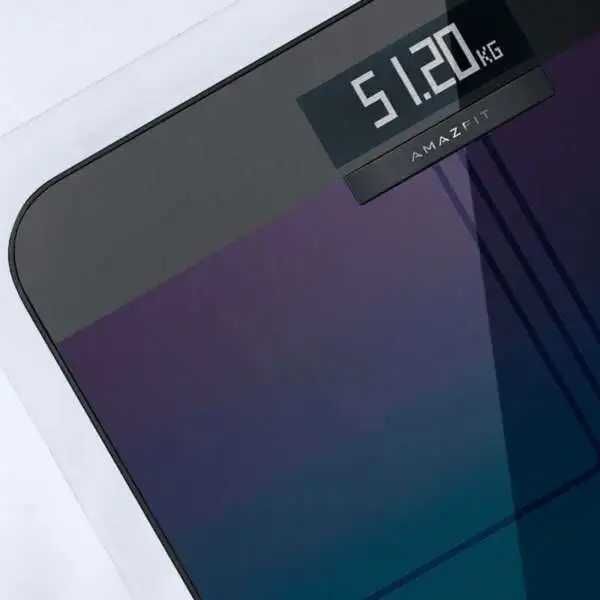Смарт кантар AMAZFIT Smart Scale A2003 – Wi-Fi, Bluetooth, 16 показателя