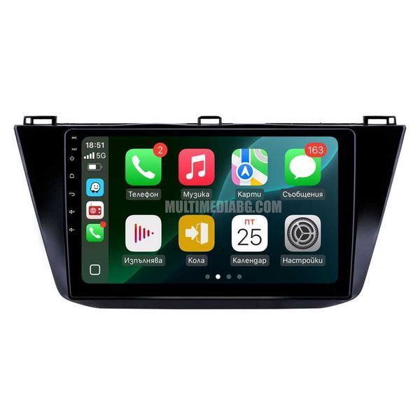 VW Volkswagen Tiguan 2016-2020 Мултимедия Навигация Android