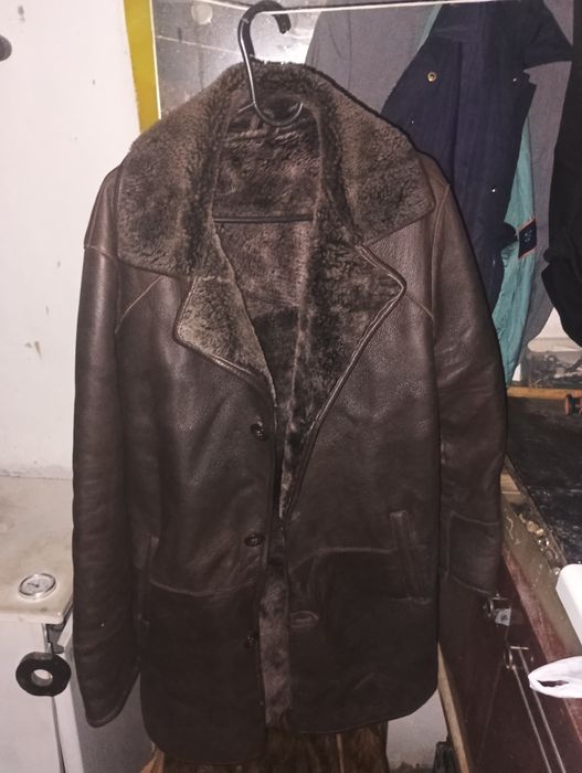 Мужской дубленка