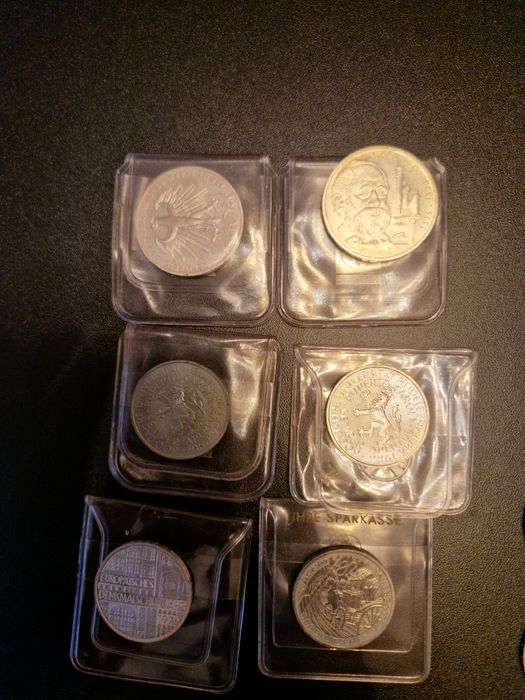 Monede vechi germane,deutsche mark din argint