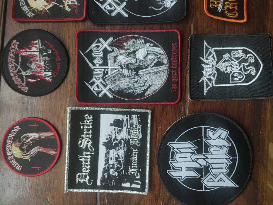 Нашивки метъл metal battlejacket елек