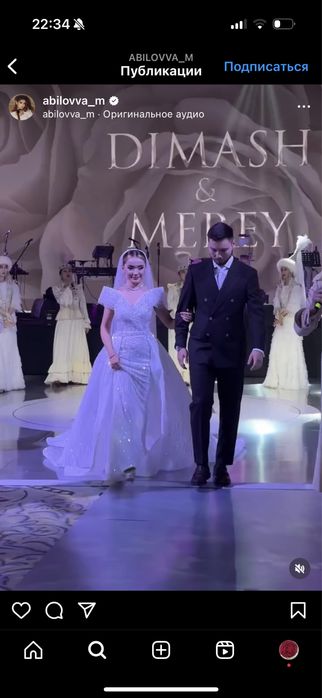 Свадебное платье на прокат!