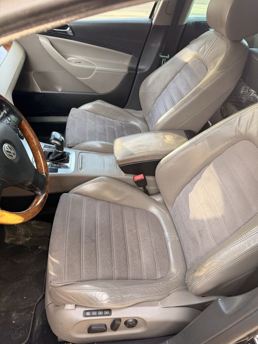 Interior scaune full electrice cu TV OEM in tetiere vw Passat B6 B7