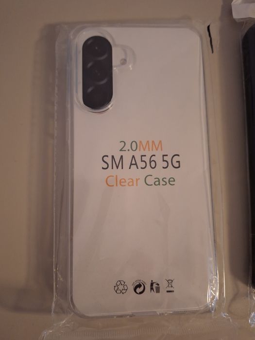 Husa telefon Samsung A 56, 5 G, transparenta, noua