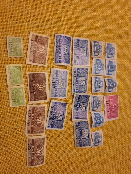 Timbre fiscale vechi