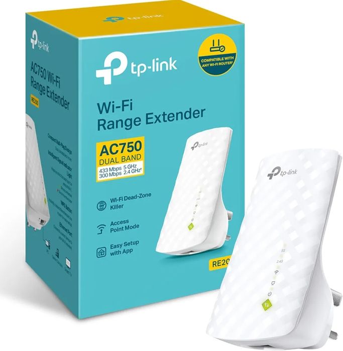 Усилитель Wi-Fi (Репитер) TP-Link RE200 AC750