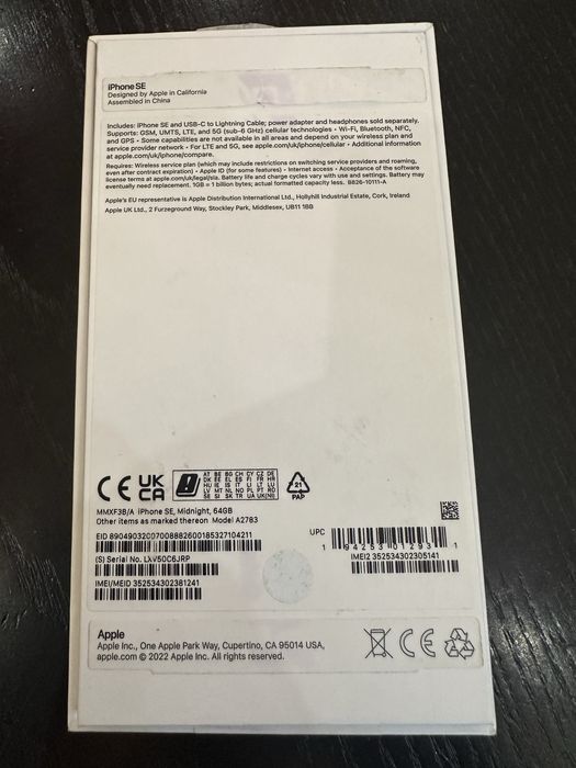 Iphone SE* Нов 64GB