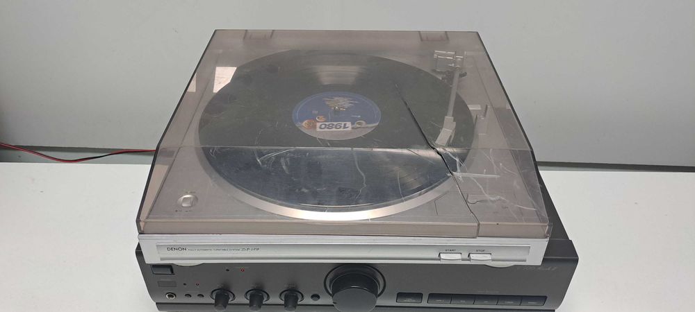 Denon pick-up DP 29F fully automatic turntable sistem platan vinil