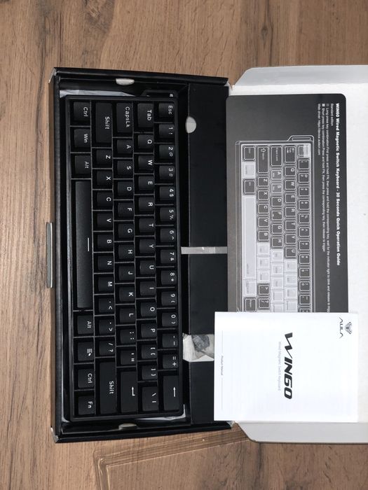 Aula win 60 he attack shark steelseries 2e gaming
