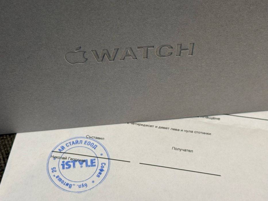 49mm Apple watch Ultra 2 iStyle Гаранция 2027г. Black Titanium TML