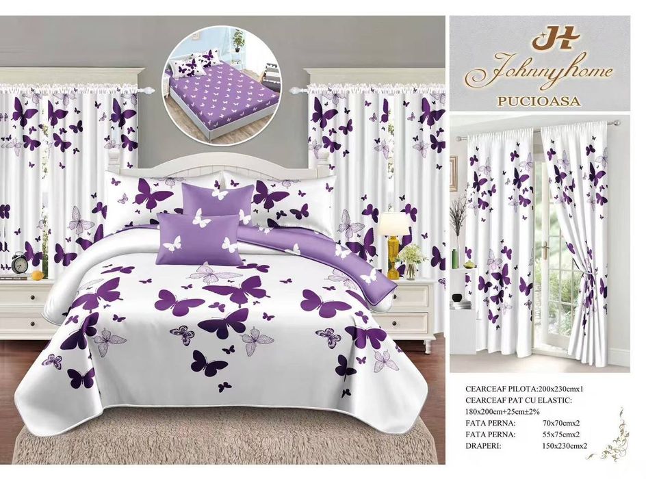 Lenjerii + draperii asortate