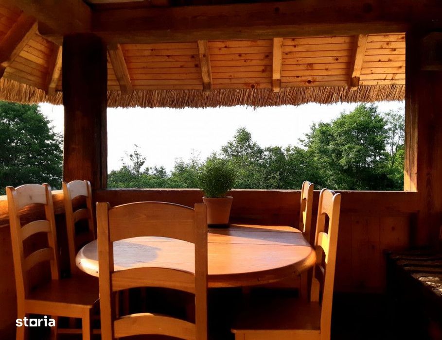 Casa rustica, exclusivista, 5 camere, 170 mp utili, 550 mp teren, Sali