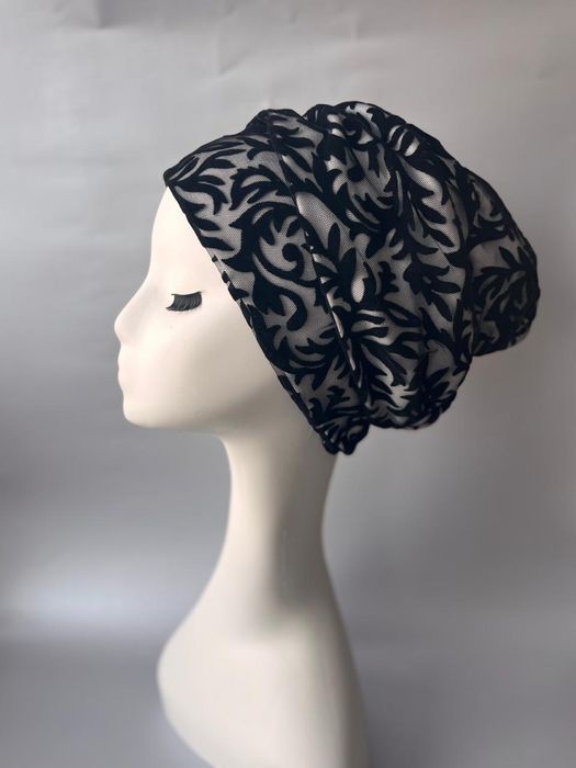 Готовый платок- восьмёрка, тюрбан