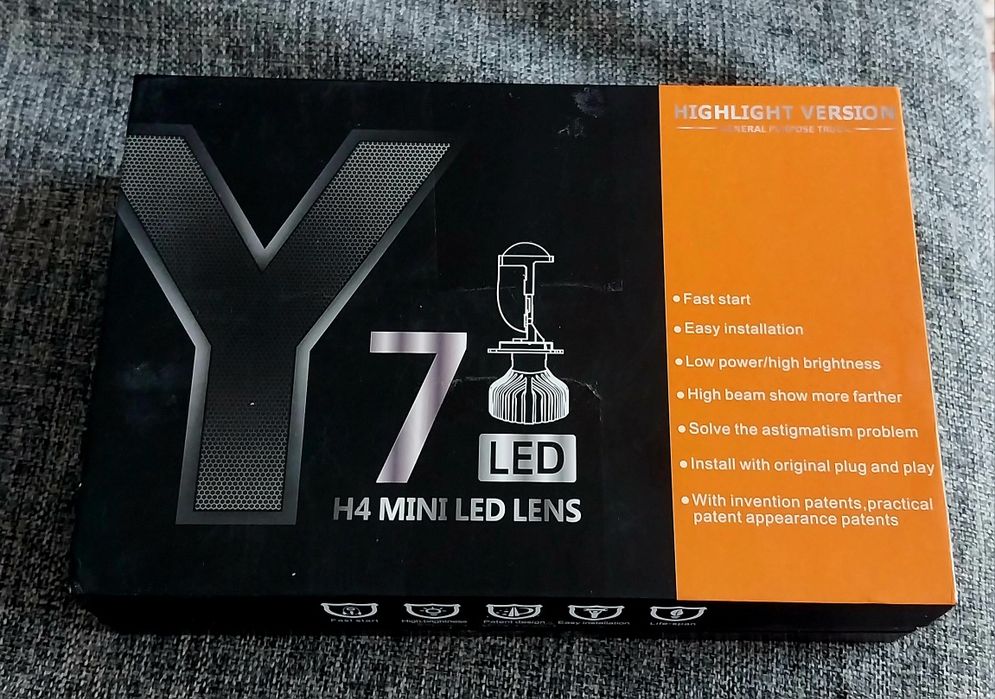 Продам мини линзы Y-7 H4