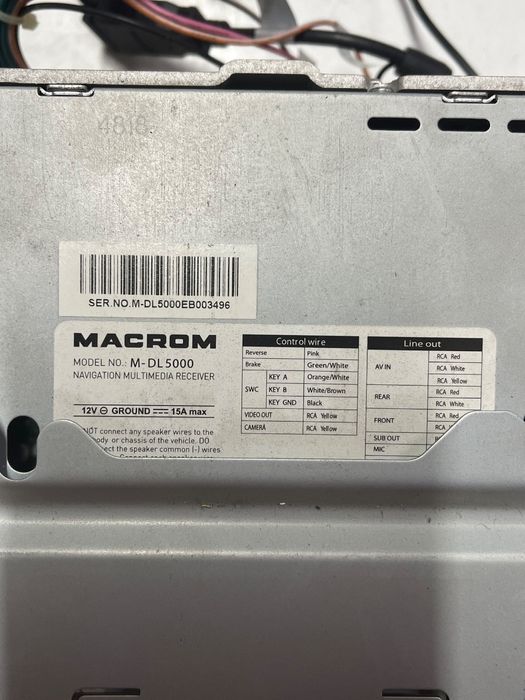 Navigatie Universala Ford Focus 2 2005 - > Macrom / M-Dl5000