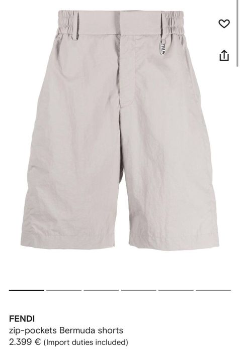 Shorts bermude Fendi