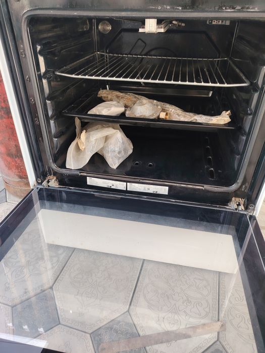 Электро газовая плита