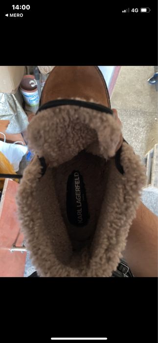 Ghete Blana Karl Lagerfeld Originale