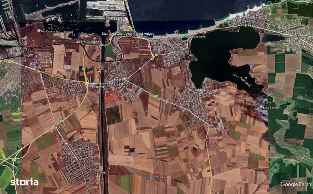 Vanzari terenuri in Agigea