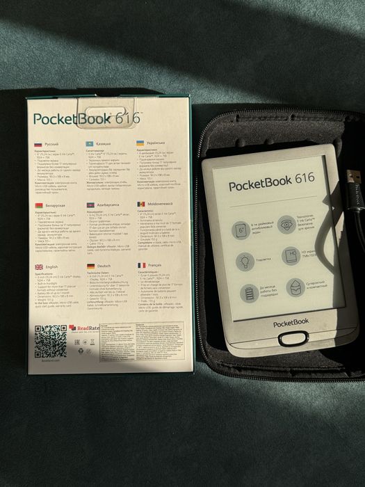 PocketBook 616 с кейсом