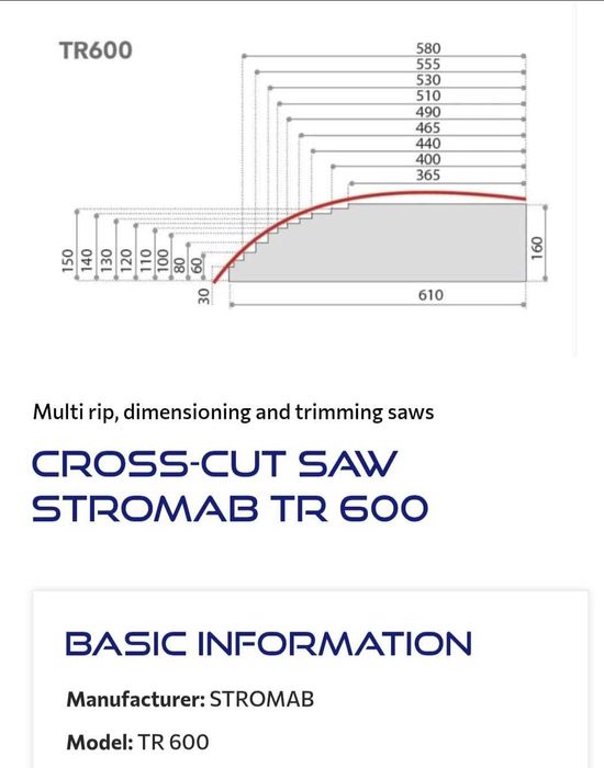 Circular pendula Stromab TR 600