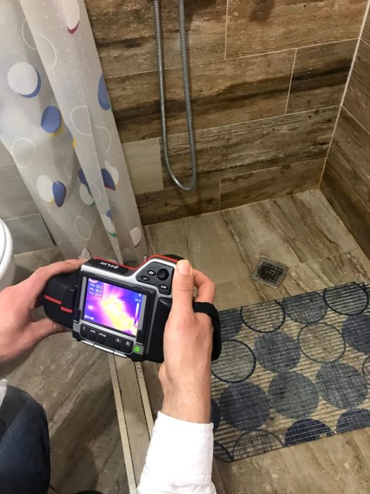 Откриване на течове с професионална термокамера FLIR в Пловдив
