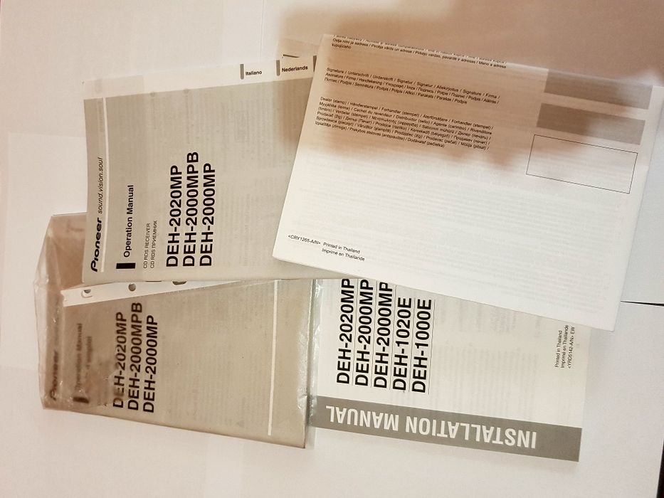 CD MP3  Pionner DEH-2020MP