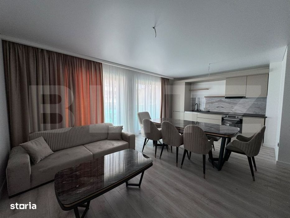Apartament 3 camere, 76 mp, parcare, zona Frunzisului