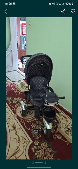 Новый велосипед детский