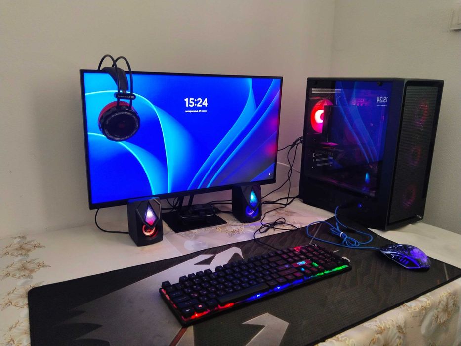 Premium Kompyuter: i5-14600KF, RTX 4060, 2K Monitor (To'liq komplekt)
