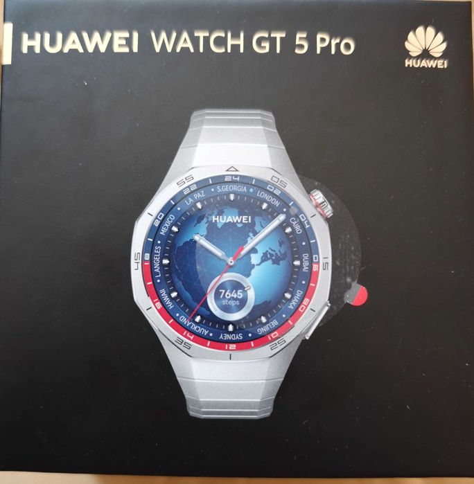 Huawei Watch GT 5 Pro, 46mm, Titanium Case, Titanium Strap