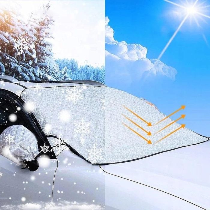 термо сенник , качествено покривало за предно стъкло и огледала ...