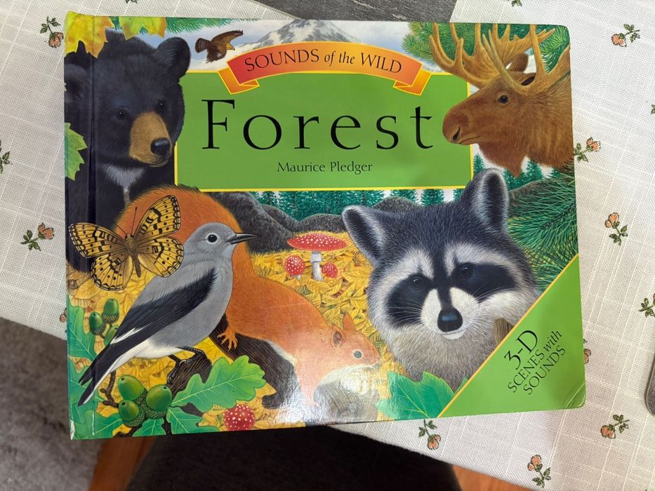 Carte copii sounds of the wild. FOREST