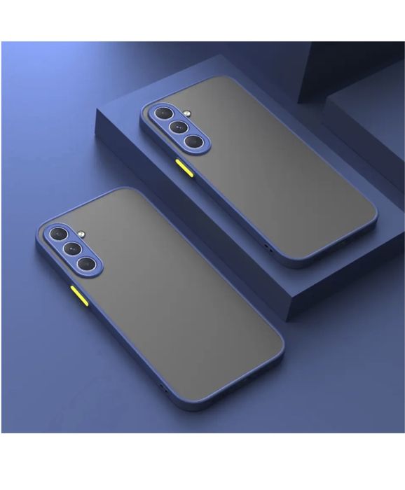 Samsung A54/A34/A14/A35/A55/A36/A56 Husa Plastic Fumuriu Mat Margine