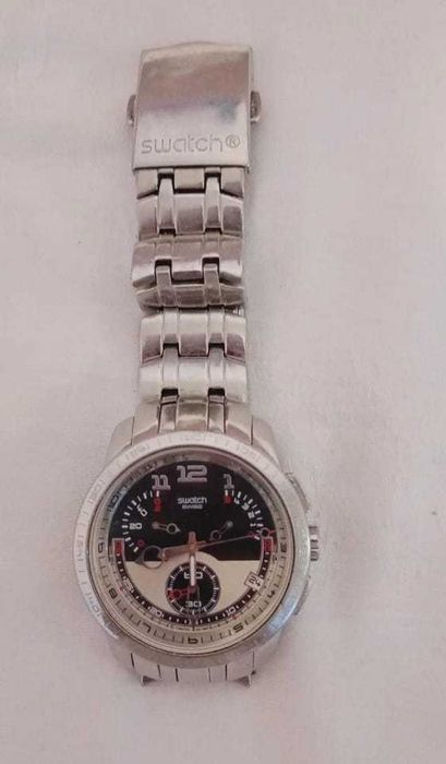 Ceas Swatch Irony Retrograde "Fool Fly" YRS406G - De Colecție. Swiss made