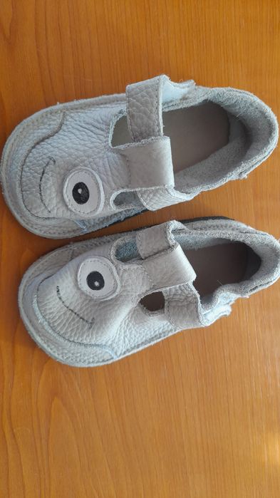 Sandalute Creatimity de piele pentru bebeluși care nu merg